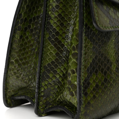 Gucci Snakeskin Medium Dionysus Shoulder Bag Green 16 of 17