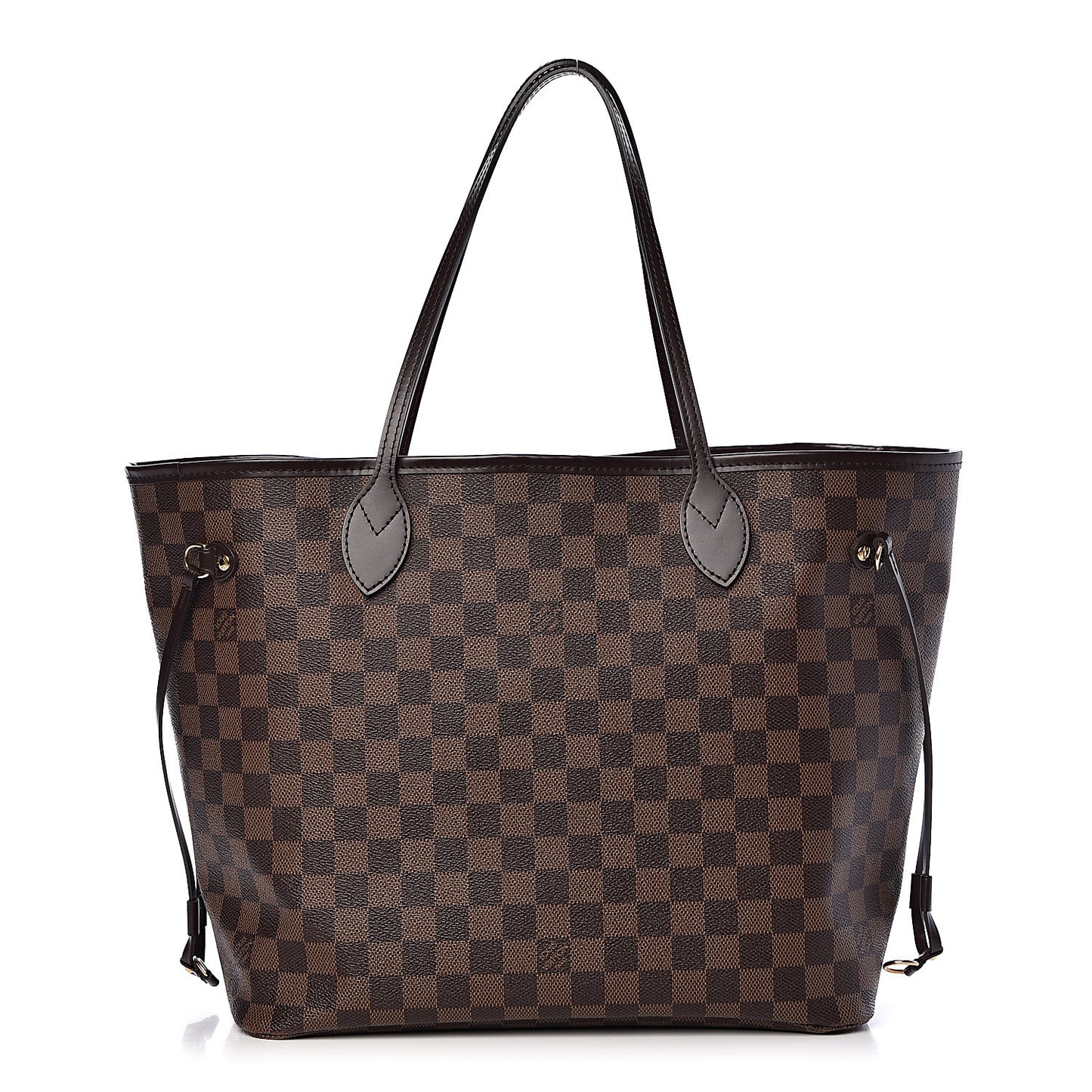 Damier Ebene Neo Neverfull MM Rose Ballerine