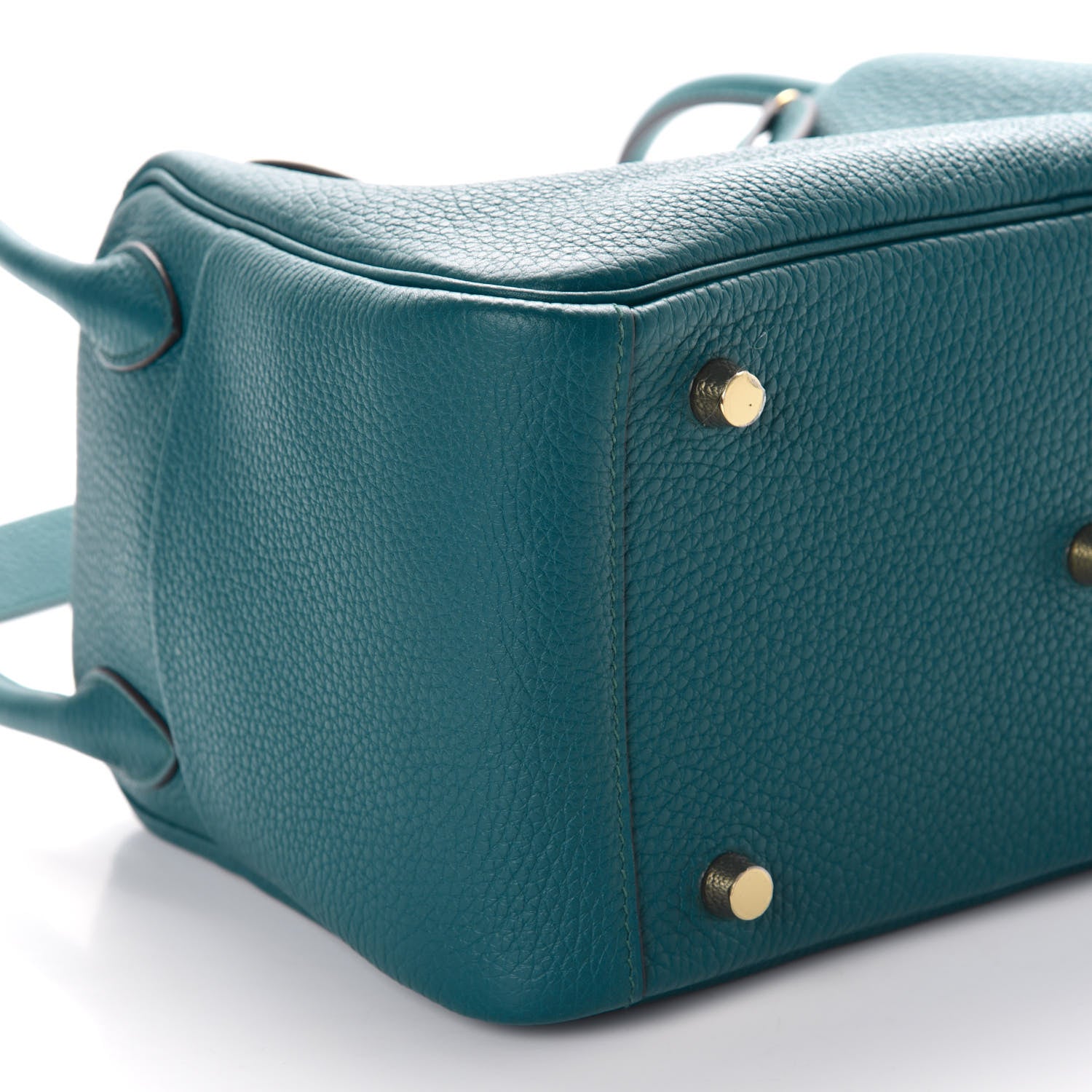 Hermes Taurillon Clemence Lindy 26 Vert Bosphore 6 of 10
