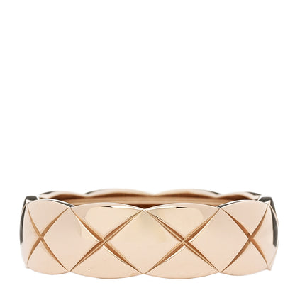 Chanel 18K Beige Gold Small Coco Crush Ring 62 10 1 of 6