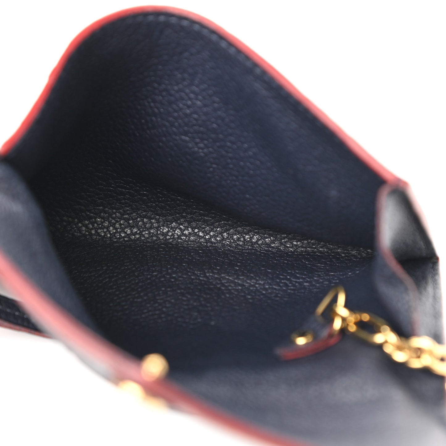 Empreinte Key Pouch Marine Rouge