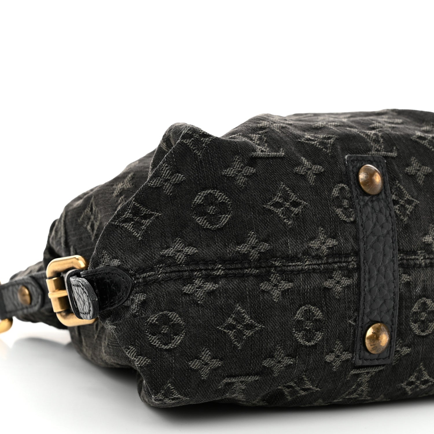 Louis Vuitton Denim Neo Cabby MM Black 8 of 9
