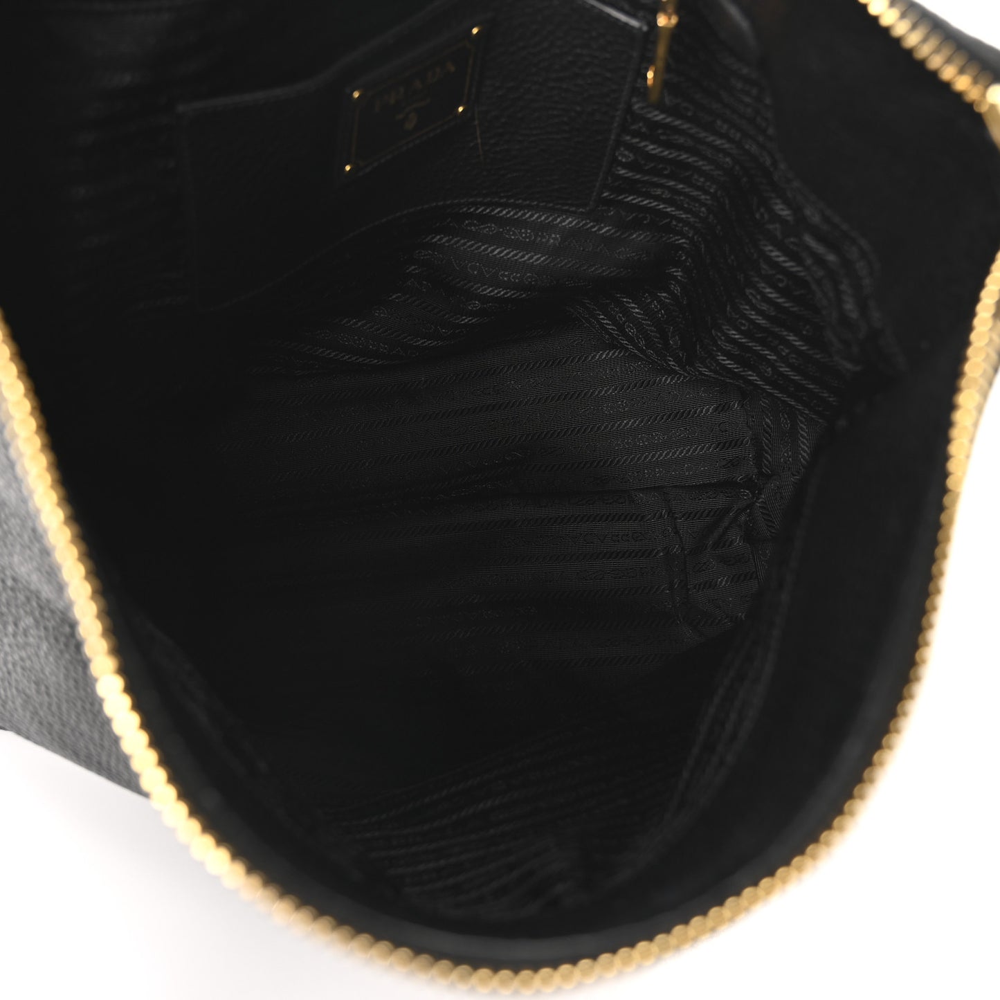 Vitello Daino Side Zip Hobo Black