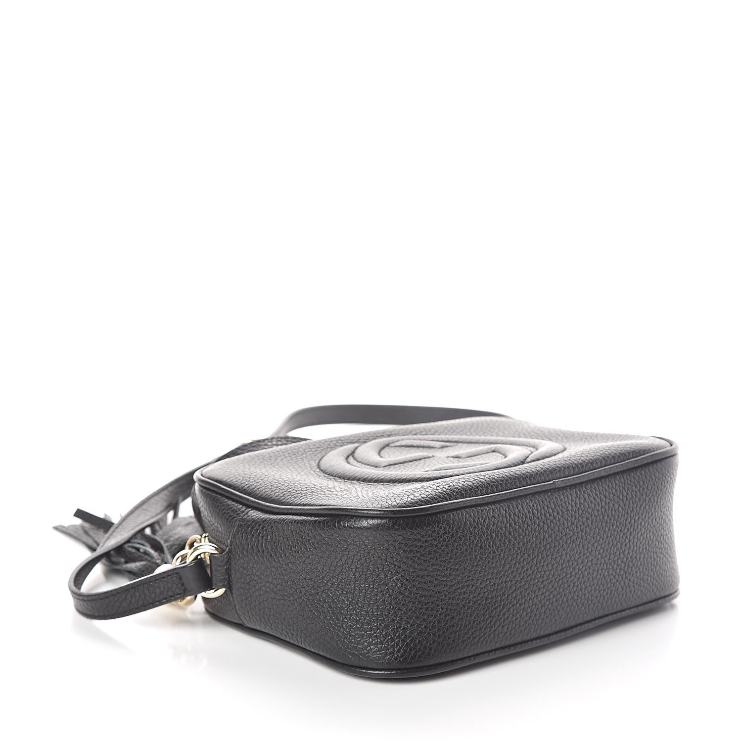 Gucci Pebbled Calfskin Small Soho Disco Bag Black 3 of 8