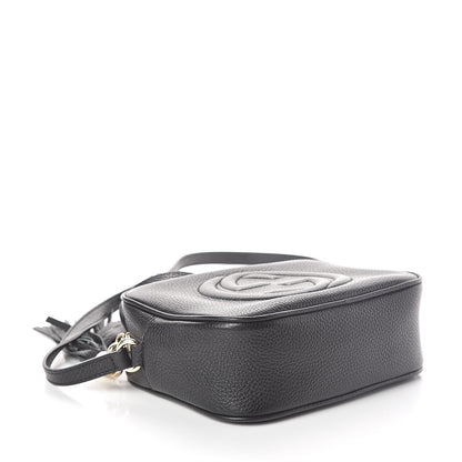 Gucci Pebbled Calfskin Small Soho Disco Bag Black 3 of 8