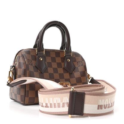 Louis Vuitton Damier Ebene Speedy Bandouliere 20 2 of 9