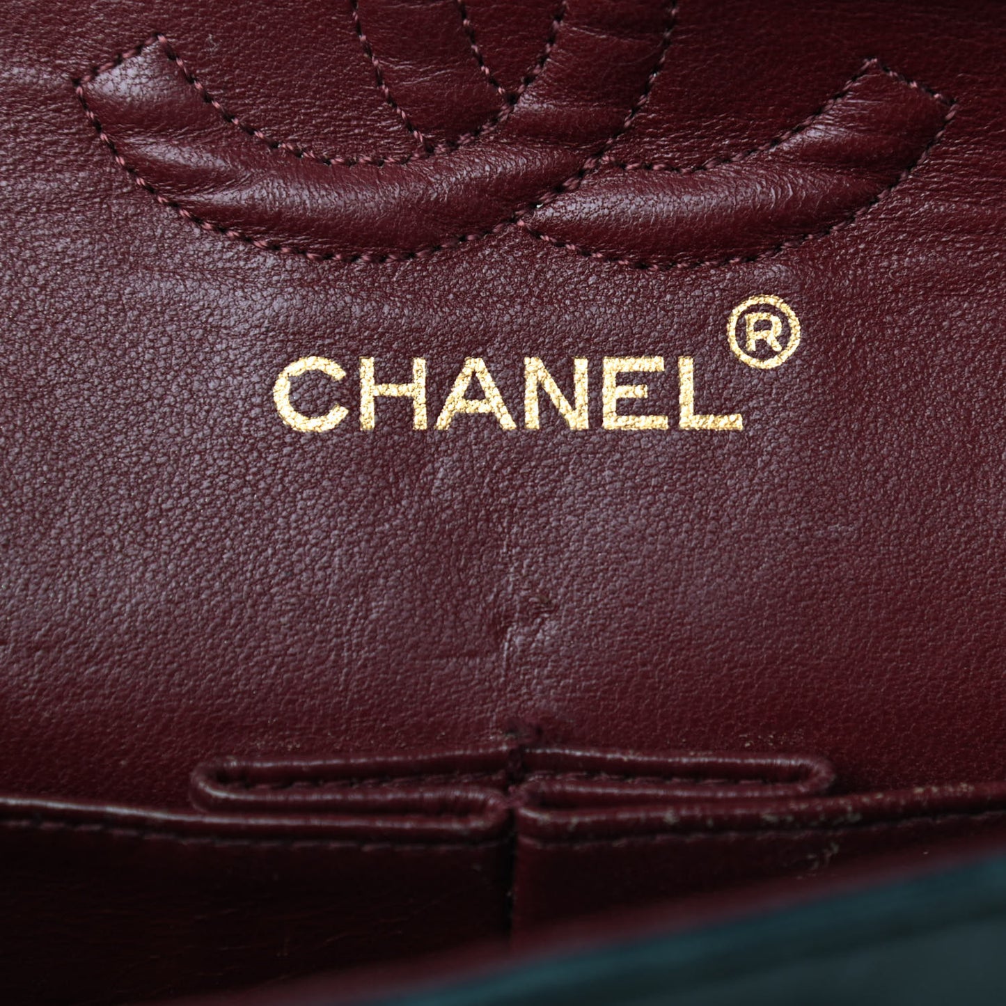 Lambskin Quilted Small Double Flap Black