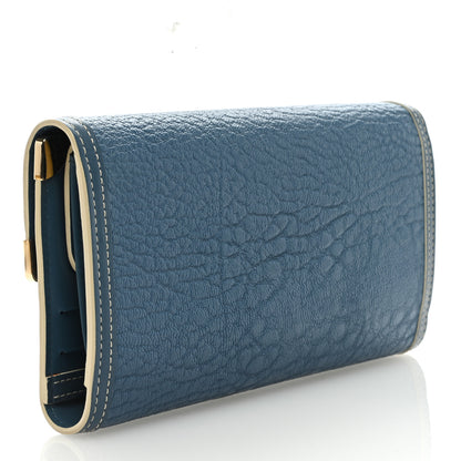 Louis Vuitton Suhali Porte Tresor International Wallet Blue 3 of 6