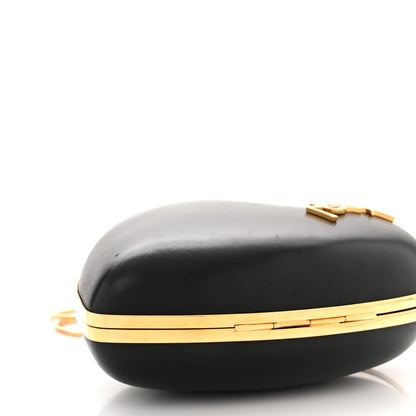 Saint Laurent Calfskin Monogram Love Box Bag Black 9 of 10