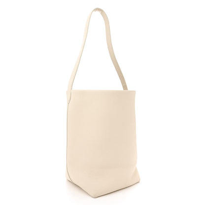 The Row Grained Calfskin Medium N/S Park Tote Ivory 3 of 14