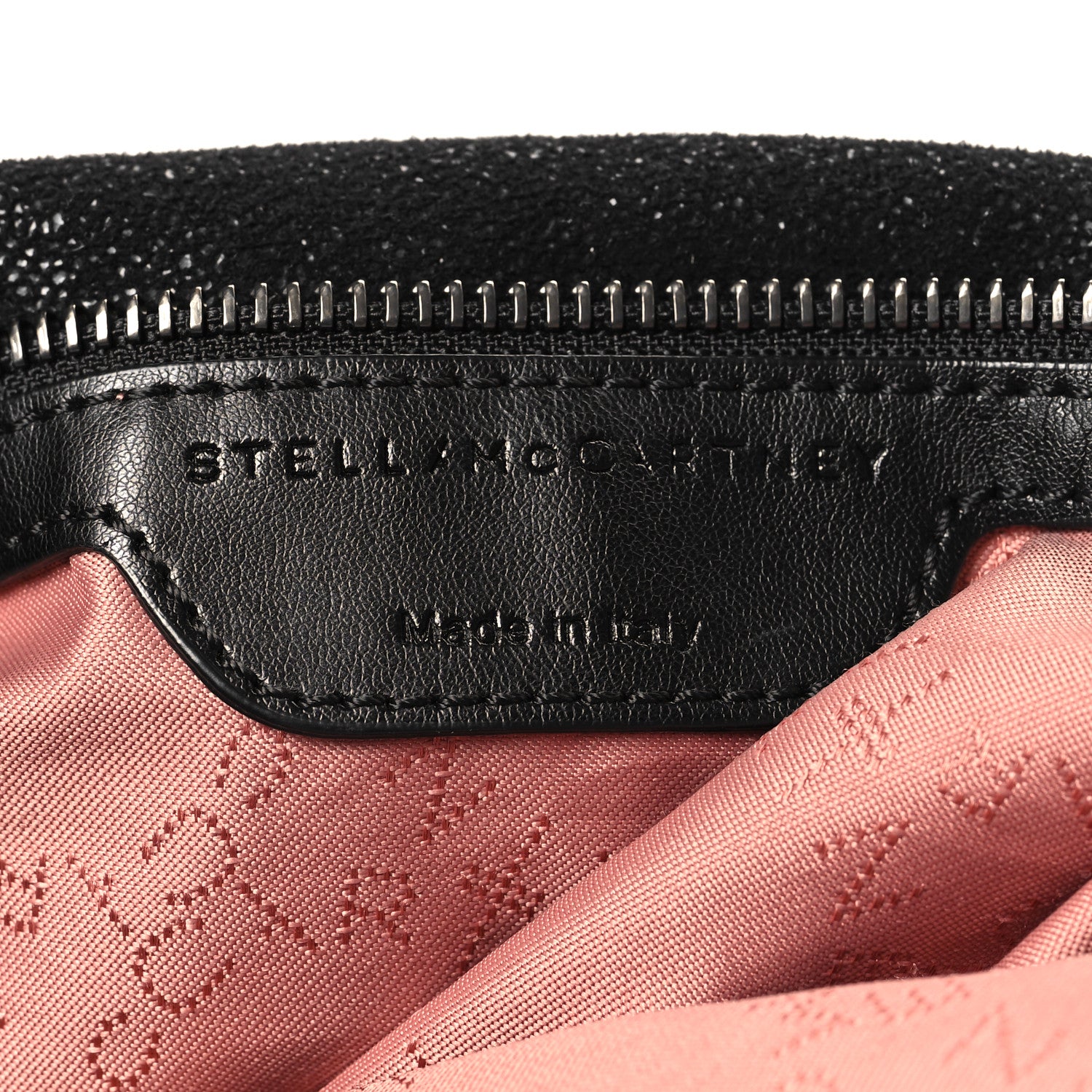 Stella McCartney Shaggy Deer Falabella Fold Over Tote Black 6 of 9