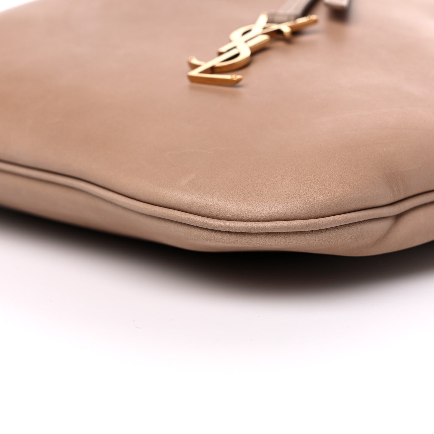 Calfskin Medium Paris VII Flat Hobo Nutmeg