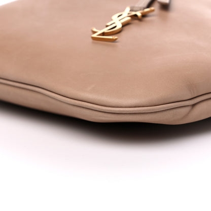 Saint Laurent Calfskin Medium Paris VII Flat Hobo Nutmeg 9 of 13