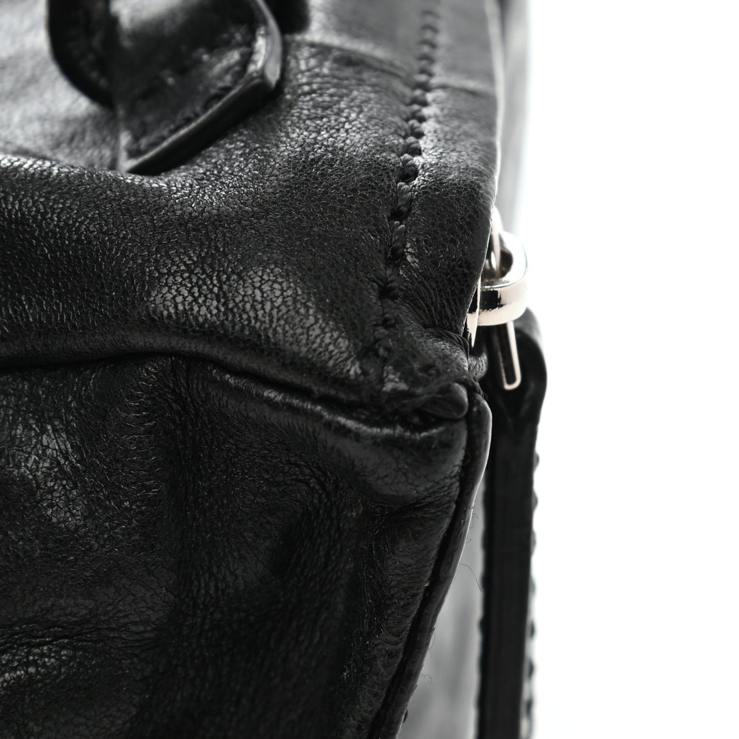 Tumbled Sheepskin Mini Pandora Black