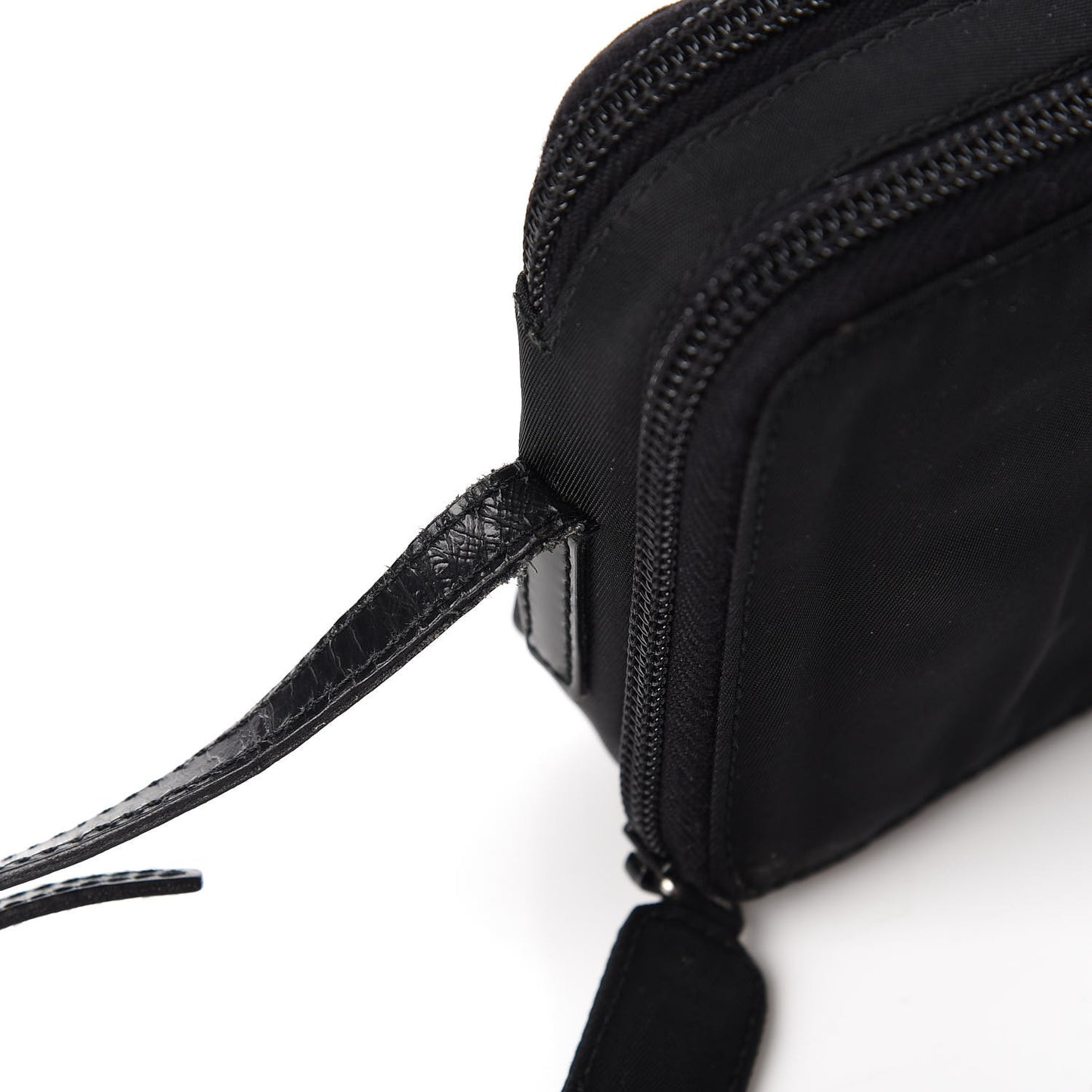 Tessuto Nylon Mini Camera Crossbody Black