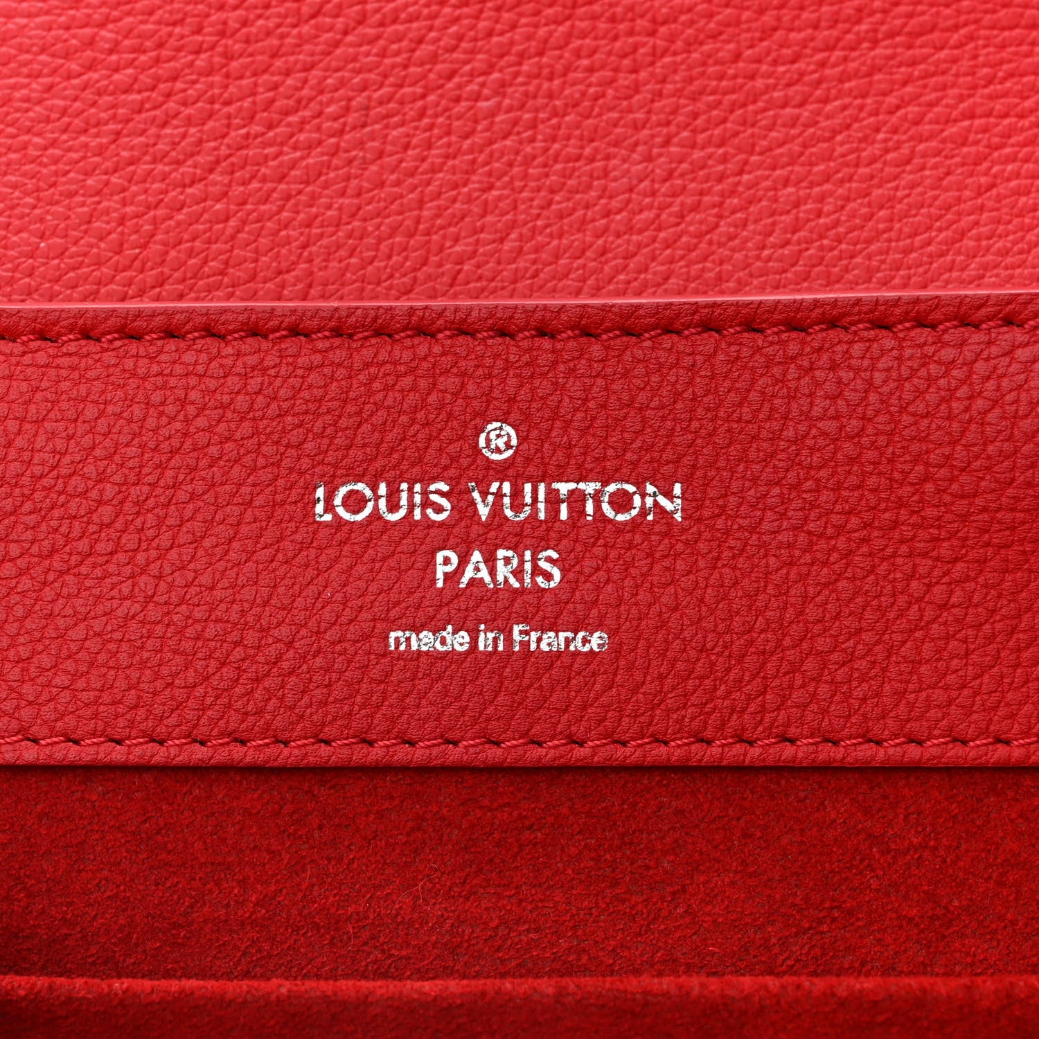 Louis Vuitton Soft Calfskin Lockme Backpack Rubis 6 of 10