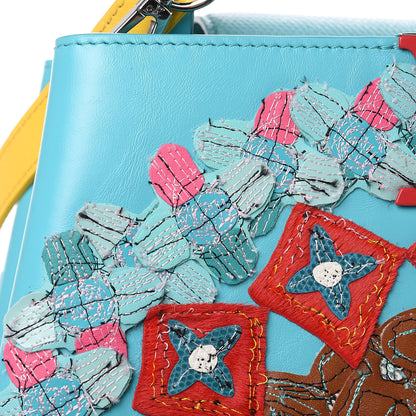Louis Vuitton Calfskin Lizard Artycapucines Tschabalala Self PM Multicolor 16 of 17
