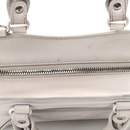 Balenciaga Cake Calfskin Tonal Hardware Mini Neo Classic City White 12 of 16