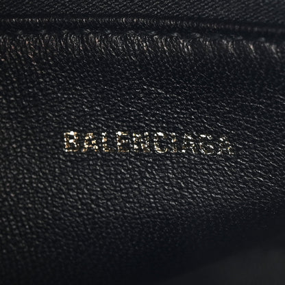 Balenciaga Grained Calfskin Medium Ville Bowling Bag Black 6 of 11