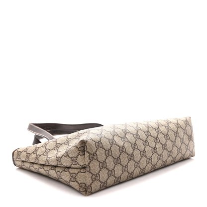 Gucci GG Supreme Monogram Small Joy Tote Dark Brown 4 of 12