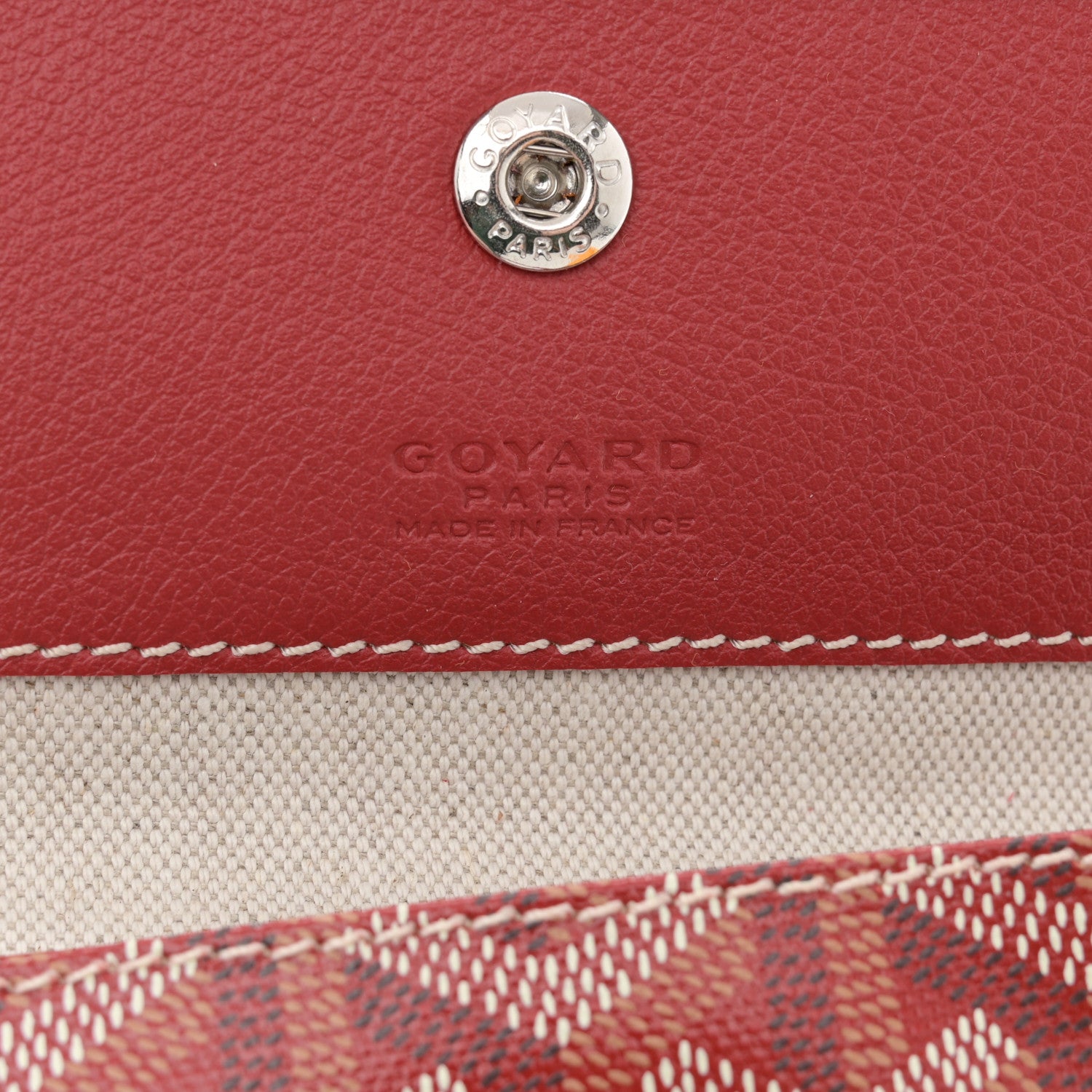 Goyard Goyardine Saint Louis PM Red 8 of 12