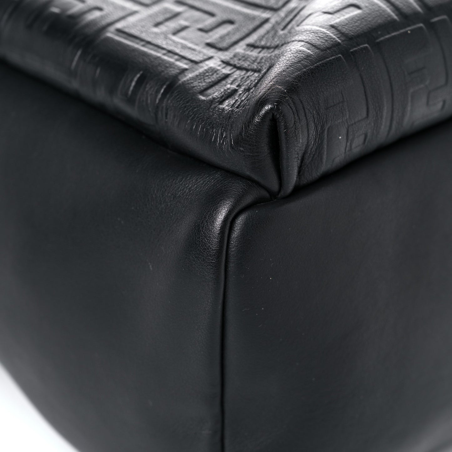 Vitello Grace FF 1974 Embossed Backpack Black
