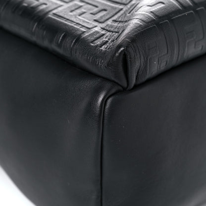 Fendi Vitello Grace FF 1974 Embossed Backpack Black 7 of 22