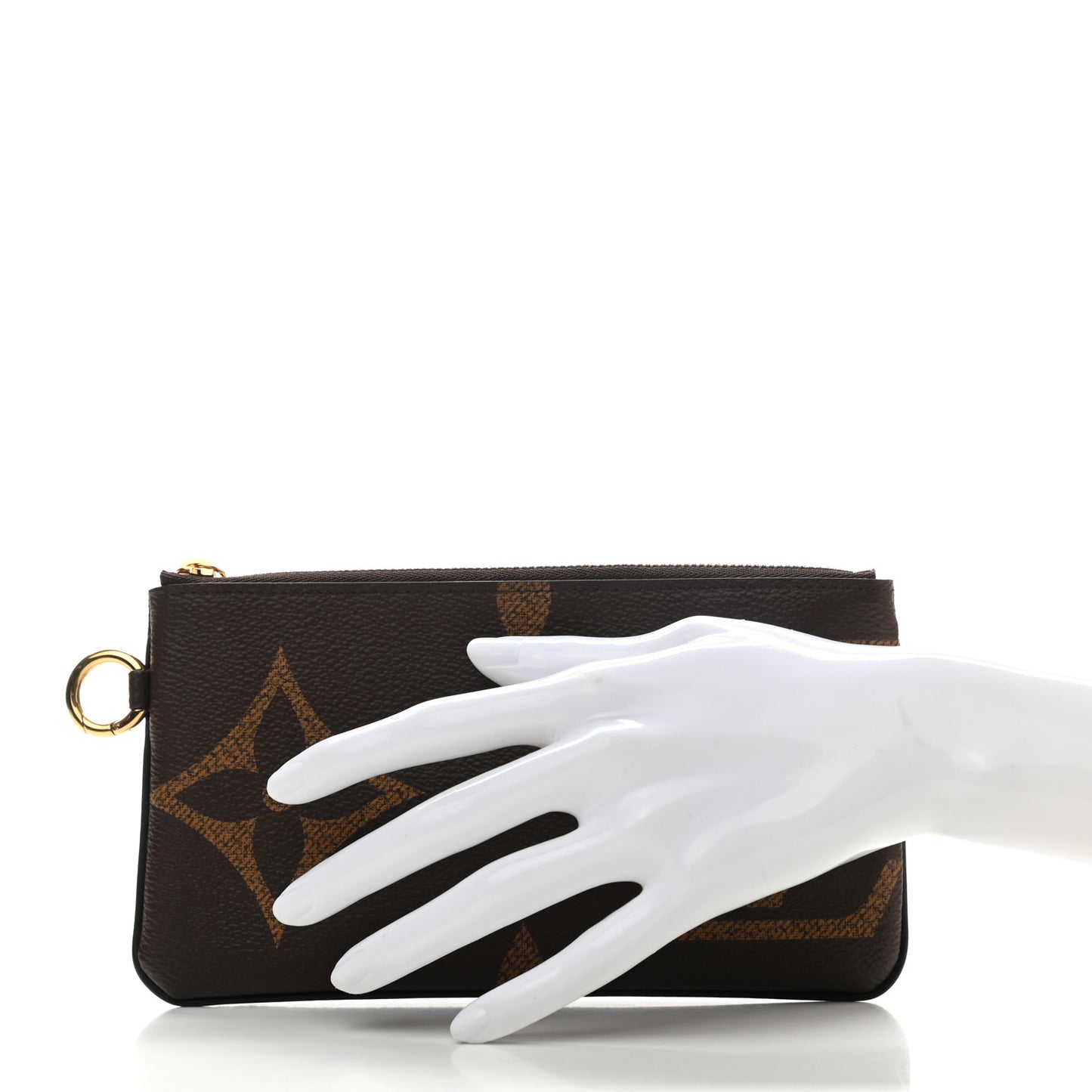 Reverse Monogram Giant Trio Pouch