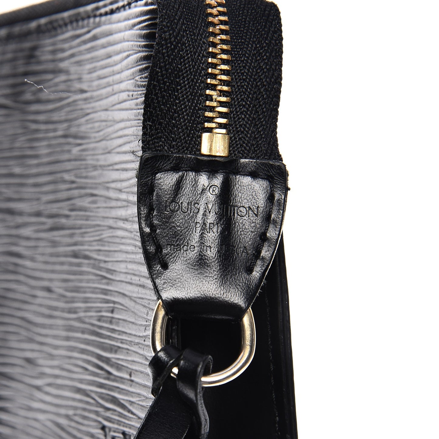 Epi Pochette Accessories 24 Black