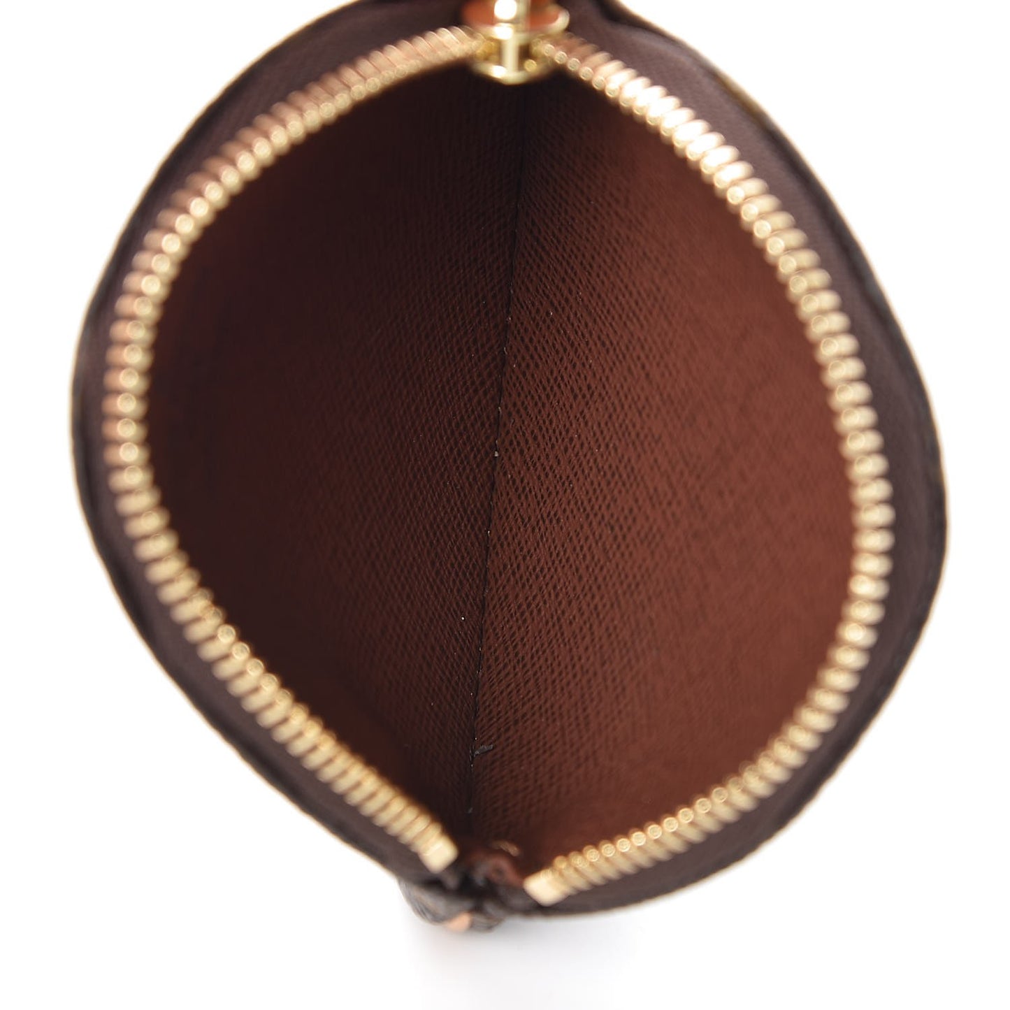 Monogram Round Coin Purse