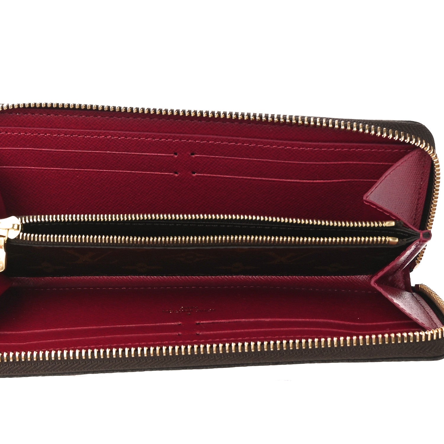Louis Vuitton Monogram Clemence Wallet Fuchsia 5 of 9