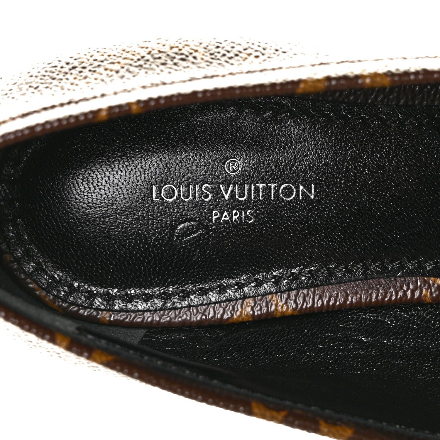 Louis Vuitton Monogram Upper Case Flat Loafer 37 8 of 8