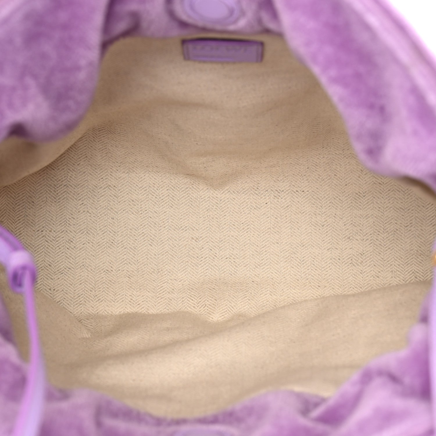 Loewe Mohair Flamenco Medium Knot Clutch Purple 4 of 9