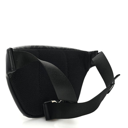 Fendi Glazed Fabric Vitello Liberty FF 1974 Diagonal Belt Bag Black Sunflower 2 of 10