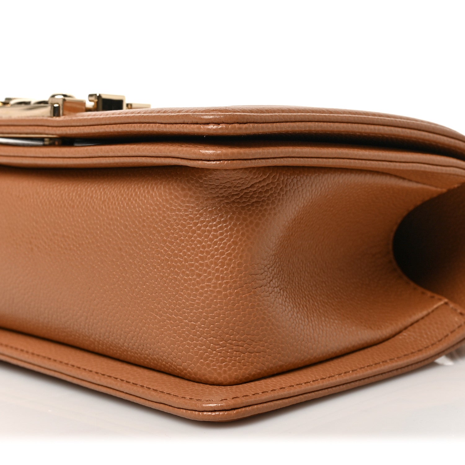 Chanel Caviar Quilted Small Boy Flap Brown 9 of 9