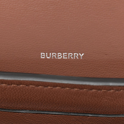 Burberry Goatskin Vintage Check Mini D-Ring Bag Black 6 of 12