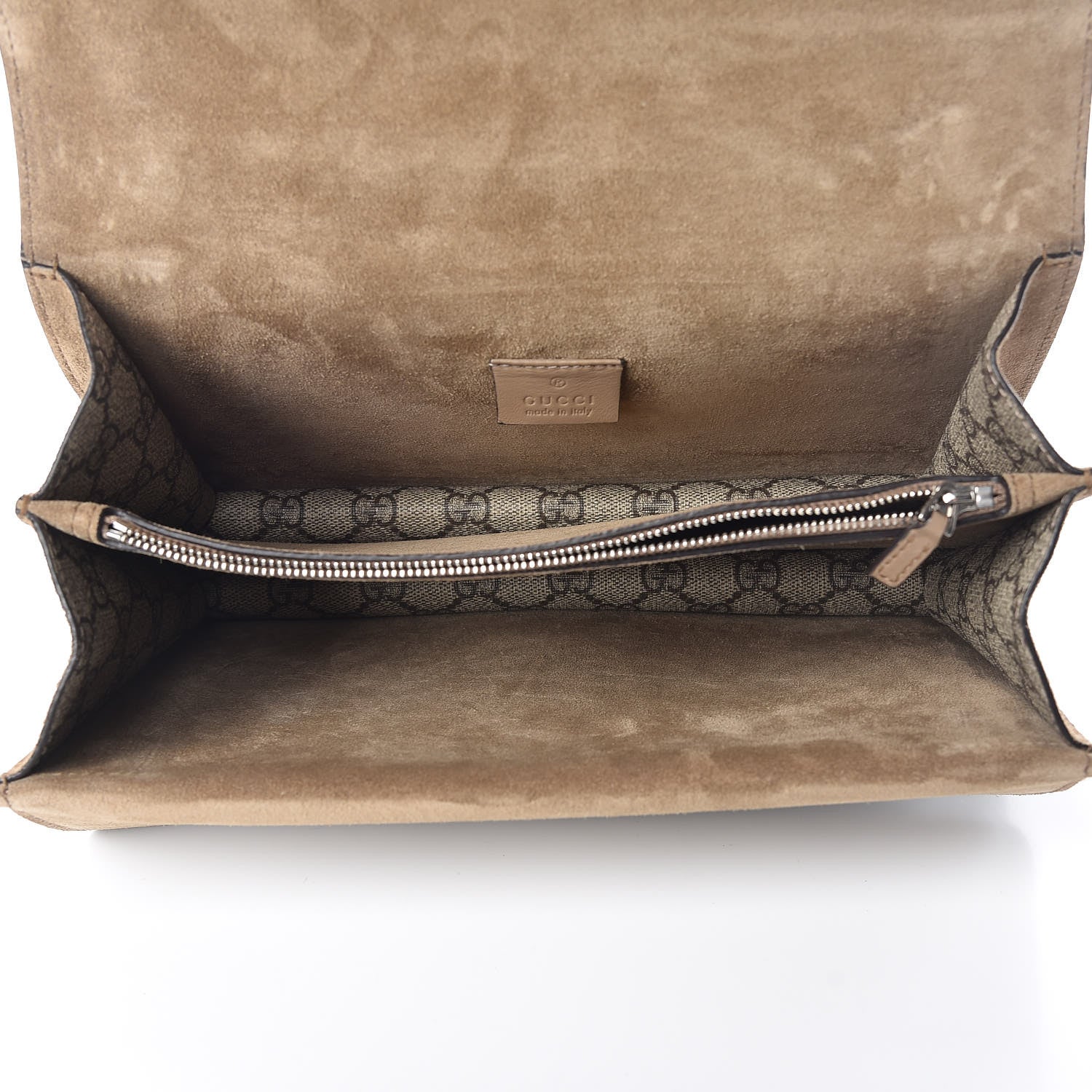 Gucci GG Supreme Monogram Small Dionysus Shoulder Bag Taupe 5 of 15