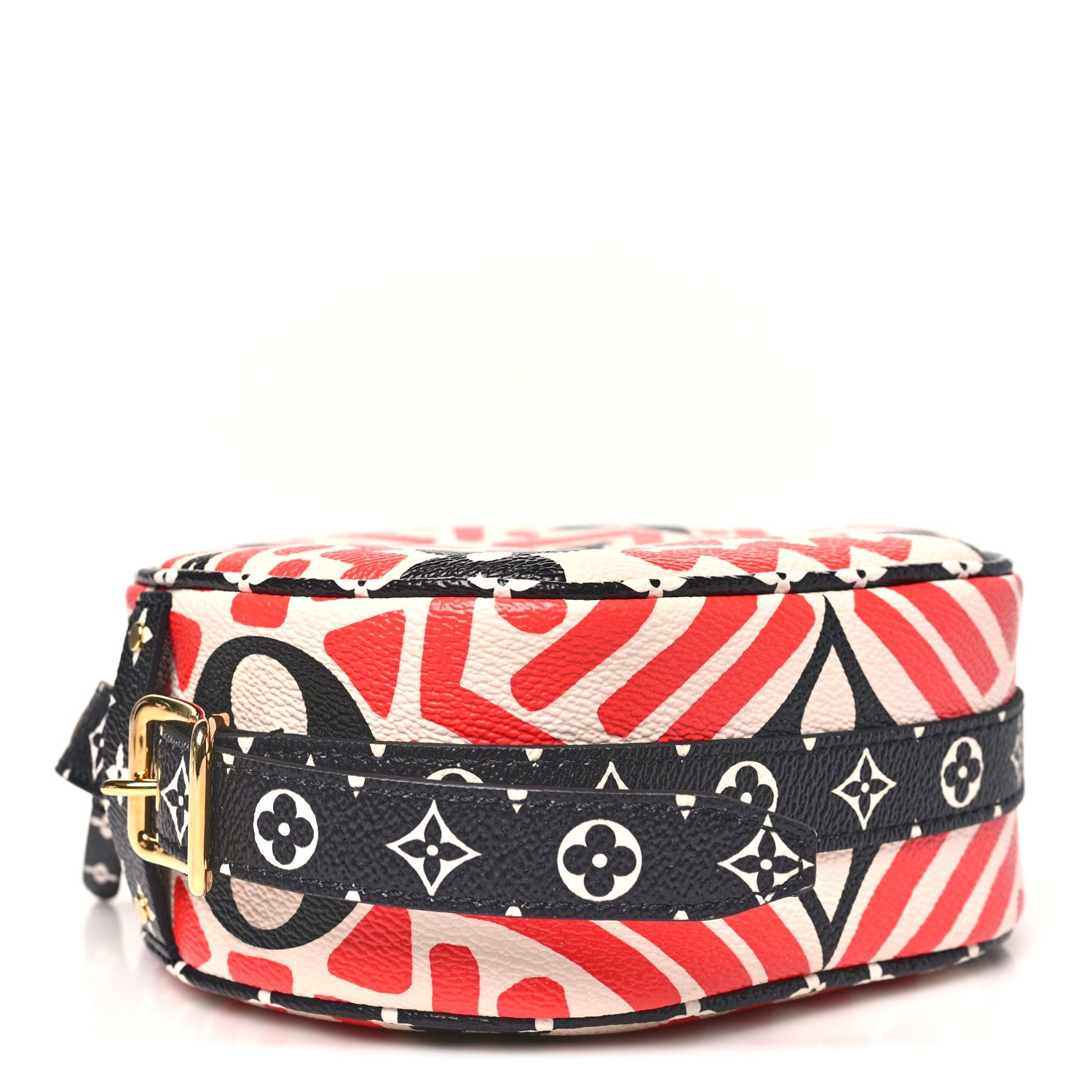 Louis Vuitton Monogram Giant Crafty Boite Chapeau Souple PM Creme Rouge Black 4 of 9
