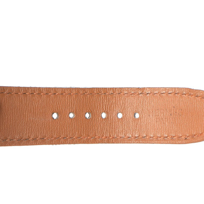 Hermes Stainless Steel Alligator 26mm Heure H Hour Quartz Watch Orange 5 of 8