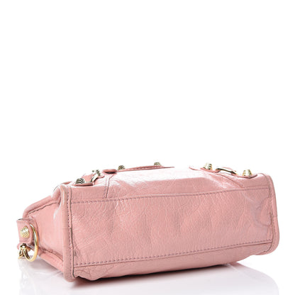 Balenciaga Agneau Giant 12 Gold Hardware Mini City Rose Peche 4 of 27