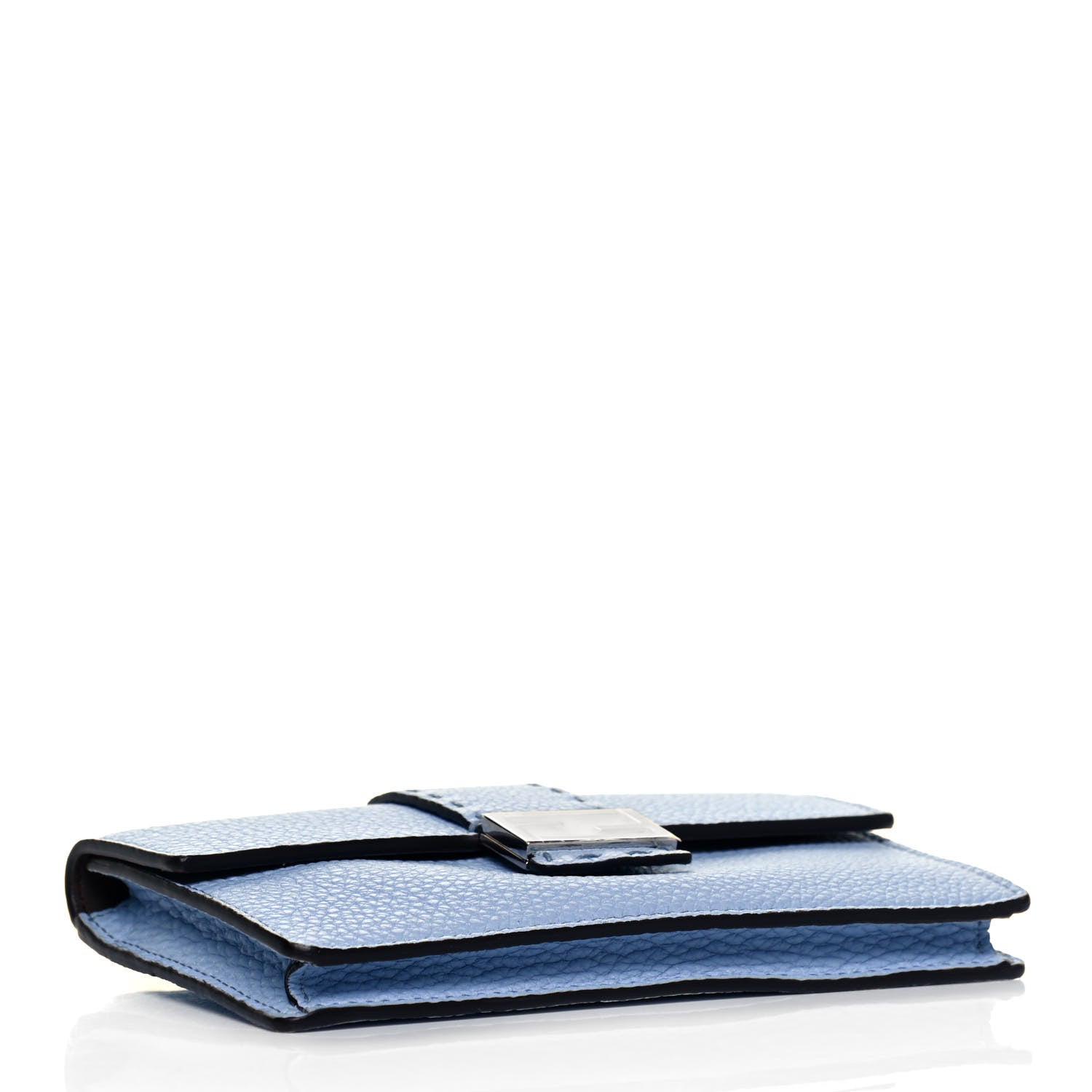 Fendi Cuoio Romano Selleria Baguette Belt Pouch Azzurro Sky 3 of 8