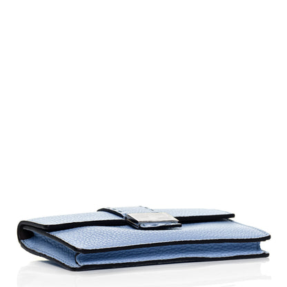 Fendi Cuoio Romano Selleria Baguette Belt Pouch Azzurro Sky 3 of 8