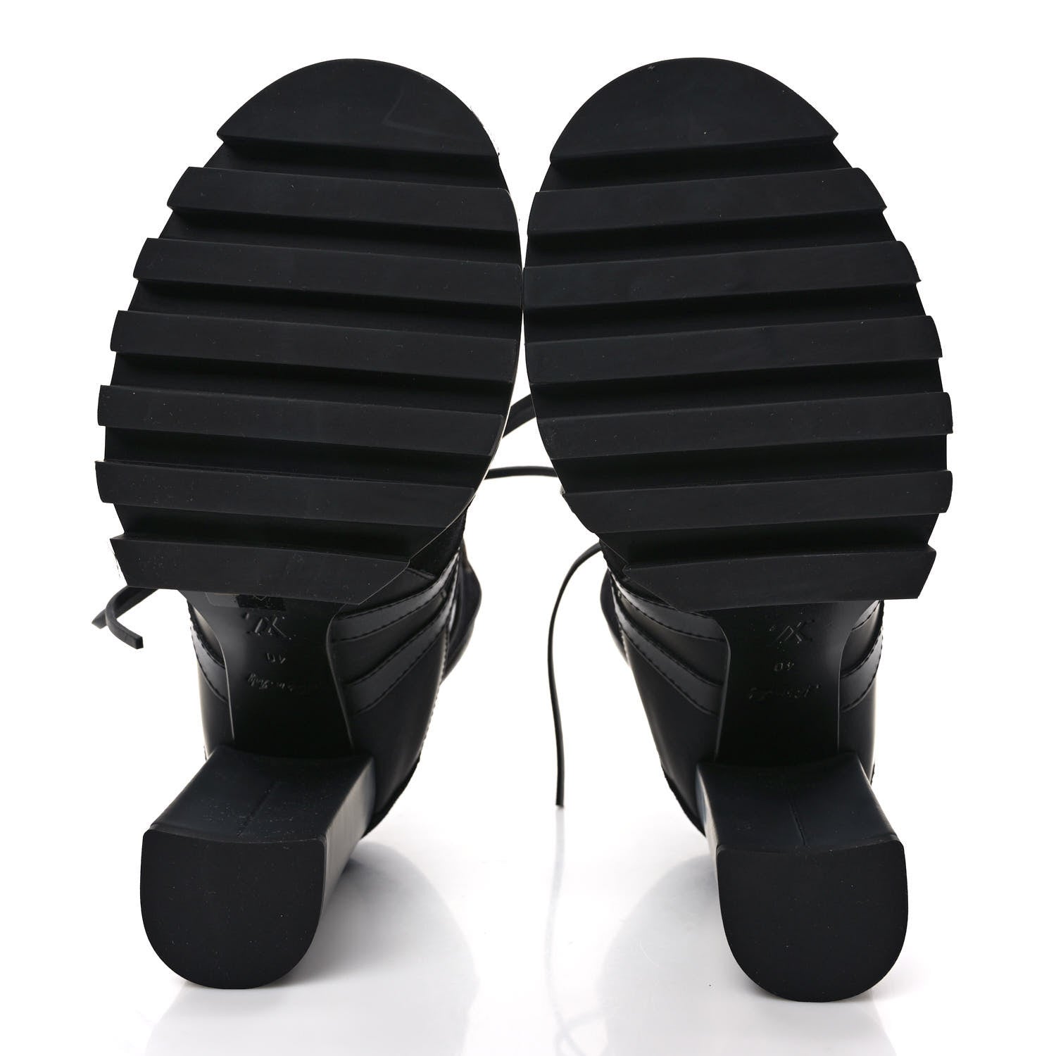 Louis Vuitton Suede Calfskin Monogram Star Trail Ankle Boots 40 Black 5 of 7