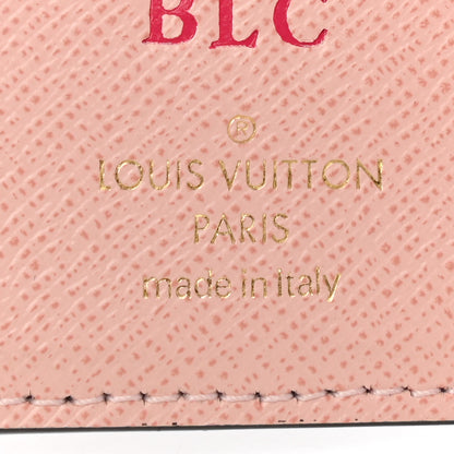 Louis Vuitton Damier Ebene Victorine Wallet Rose Ballerine 6 of 8