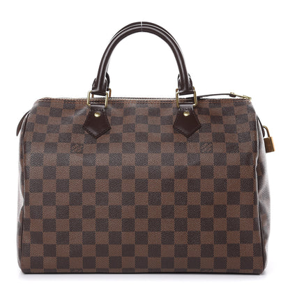 Louis Vuitton Damier Ebene Speedy 30 1 of 17