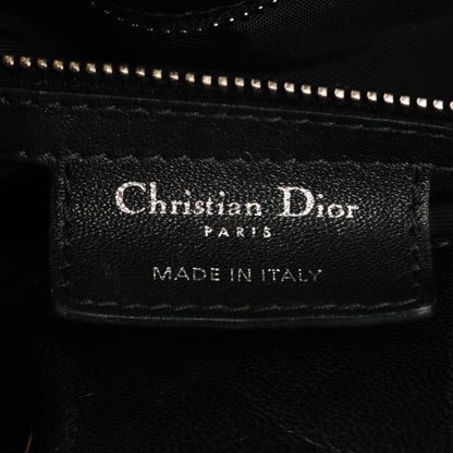 Christian Dior Lambskin Cannage Chri Chri Tote Black 6 of 7
