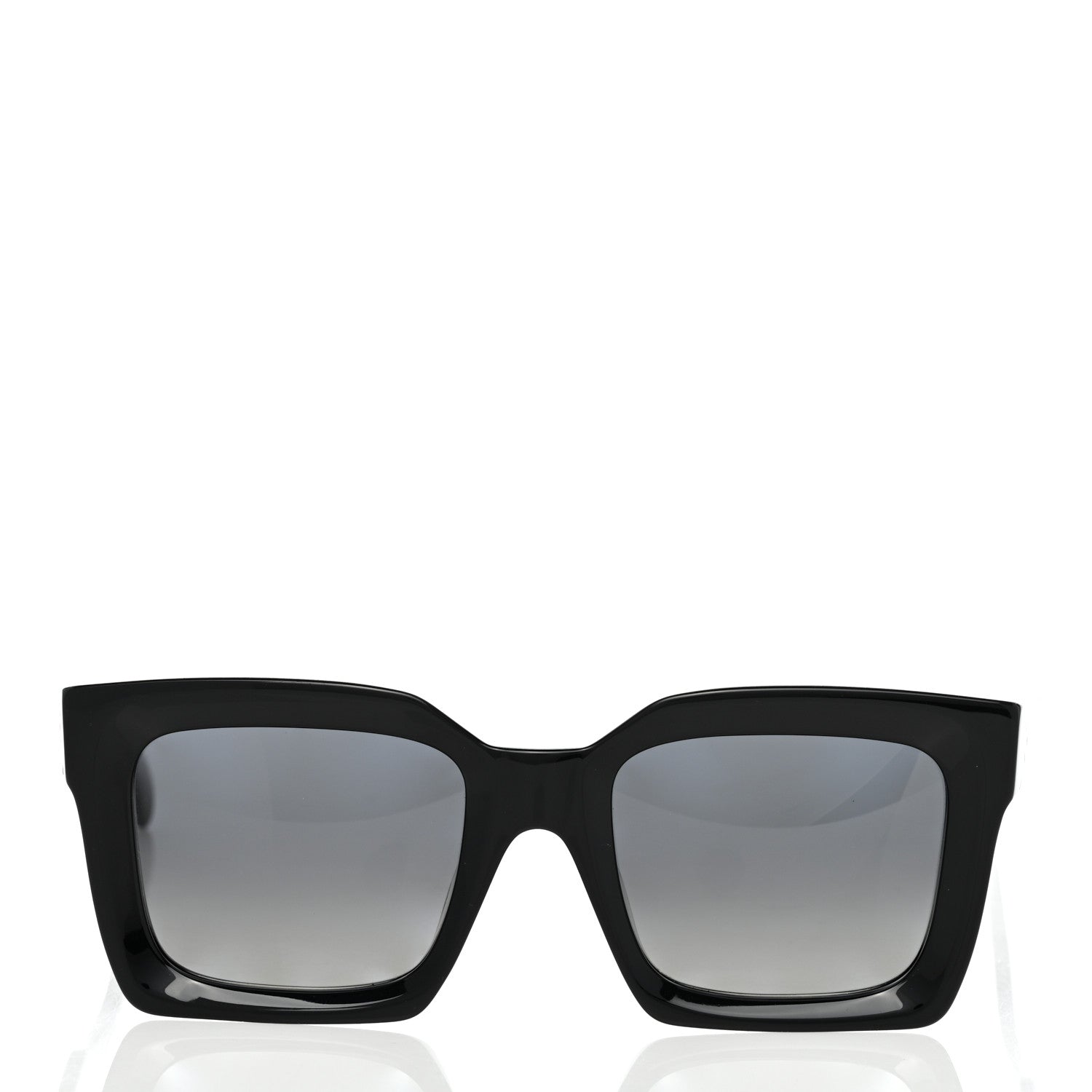 Celine Acetate Square Polarized Sunglasses CL40130F Black 2 of 7