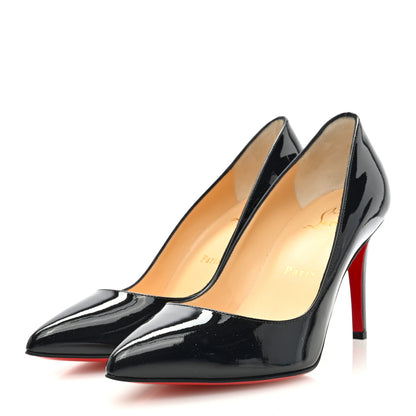 Christian Louboutin Patent Pigalle Follies 85 Pumps 36.5 Black 2 of 7