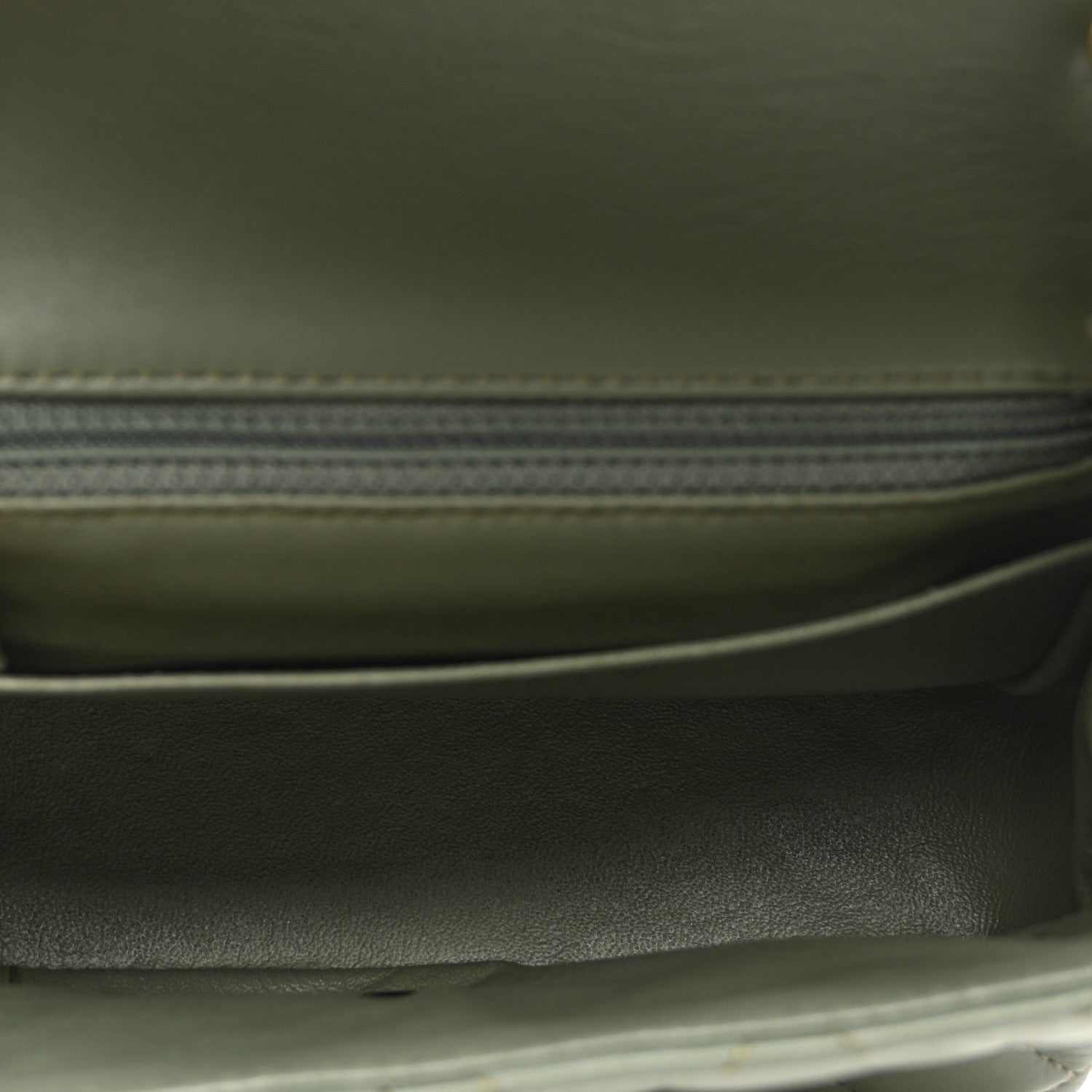 Chanel Lambskin Quilted Mini Square Flap Green 5 of 10