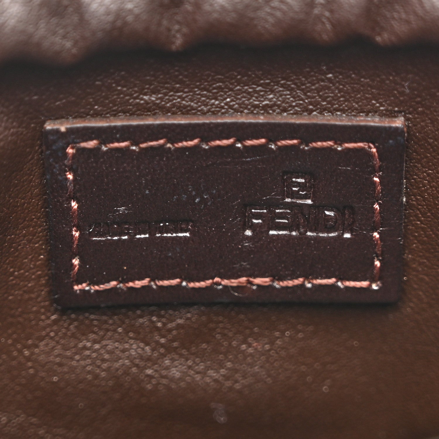Fendi Zucca Cosmetic Case Tobacco 6 of 10